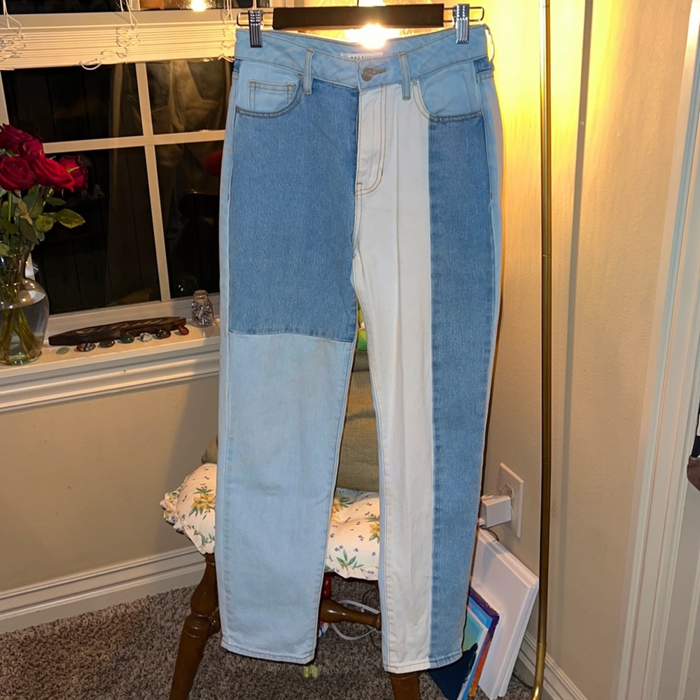 PacSun Color-block Mom Jeans